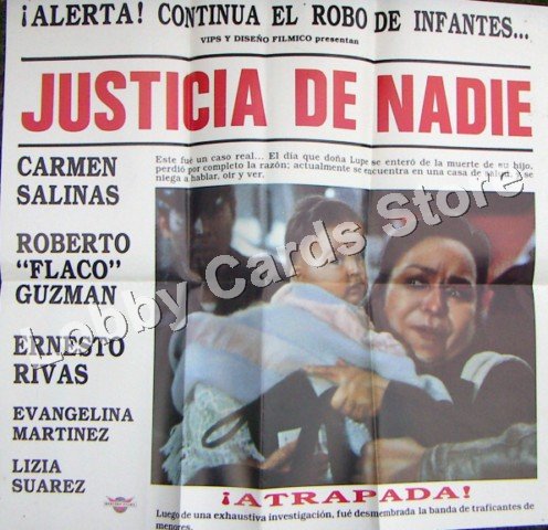 CARMEN SALINAS/JUSTICIA DE NADIE